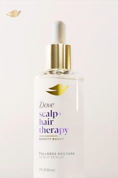 Developed with derms and enriched with clinically proven skincare ingredients. For visibly thicker, stronger, fuller hair from scalp-to-tip. Dove Scalp + Hair Therapy Serum cares for the source of beautifully growing hair – your scalp. #LongLiveScalp Proven Skincare, Growing Hair, Scalp Serum, Diy Remedies, Fuller Hair