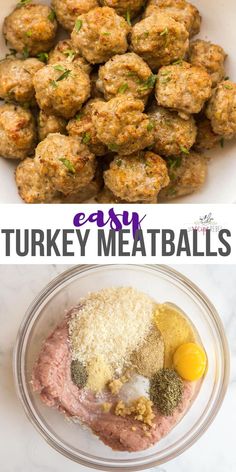 turkey meatballs are an easy and delicious appetizer