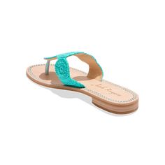 Elevate your summer look with Jacks Crochet Sandal, a must-have style of the season. Featuring a signature rondelle detail in the trendy crochet material and a stitch detail on the footbed, these sandals offer all the features and benefits of the classic Jacks. With a variety of colors to choose from, they are the perfect addition to any outfit, allowing you to make a stylish statement. --details-- 0.62" Heel Height Cotton Crochet Upper Pig Skin Leather Lining Rubber Sole Style Number: 111241SA1 Crochet Strap, Crochet Sandals, Sandals Flat, Trendy Crochet, Pig Skin, Jack Rogers, Cotton Crochet, Summer Look, Boho Chic Fashion