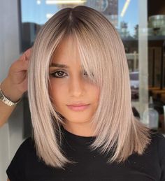 Haircuts For Over 50, Ash Blonde Hair Balayage, Bobbed Hairstyles With Fringe, Blonde Layered Hair, Graduated Bob Haircuts, Graduated Bob, Haircuts For Older Women, Haircuts For Medium Length Hair