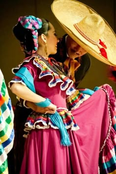 Mexican Dancing, Folkloric Dress