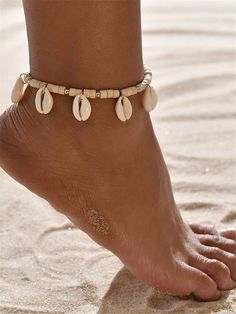 Starfish Anklets, Beaded Starfish, Handmade Anklets, Leg Chain, Bracelet Viking