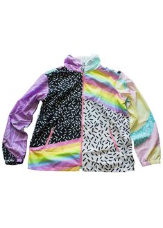 aesthetix windbreaker – Trash Queen Pop Kei Fashion, Pop Kei, Plus Size Kawaii, Grunge Pastel, Clothing Wishlist, Kei Fashion, Pastel Grunge, Pink Plastic, J Fashion