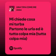 UNA TIPA COME ME Spotify Song, Rap, Collage, Pins