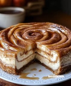 a close up of a cake on a plate