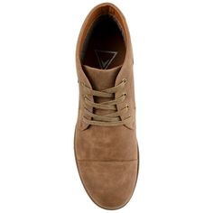 A casual but always high-minded look, the Chukka boot. The Austin features premium faux leather uppers cleverly contrasted with embossed accents on either side. A lace-up closure, cap toe, cushioned footbed, and durable rubber outsole complete this charming look by Vance Co. With a classic easy style like this in your rotation, you're certain to find yourself wearing them on repeat. Tan Shoes, Closed Toe Shoes, Chukka Boot, Easy Style, Round Toe Heels, Find Yourself, Journee Collection, On Repeat, Chukka Boots