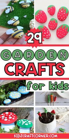 garden crafts for kids that are easy to make