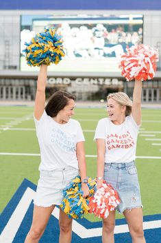 Saturday's are for game day! Whether you're cheering from the couch or headed out to tailgate, this tee will have you game day ready! Select your fave teams colors and get ready to cheer!Shop the entire Game Day collectionDetails: Semi-fitted and super soft Women's lightweight tee Preshrunk jersey knit Machine wash with cold water, hang dry Models are 5'3" and wearing size medium Gameday Shirts, Cute Luggage Tags, Cute Luggage, Football Tailgate, College Game Days, Knit Machine, Pool Bags, Game Day Shirts, Themed Outfits