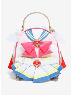 Pretty Guardian Sailor Moon Tuxedo Mask & Super Sailor Moon Reversible Mini Backpack - BoxLunch Exclusive | BoxLunch Sailor Moon Tuxedo Mask, Sailor Moon Backpack, Sailor Moon Outfit, Applique Skirt, Cute Mini Backpacks, Tuxedo Mask, Backpack Organization, Pretty Guardian Sailor Moon, Sailor Scouts