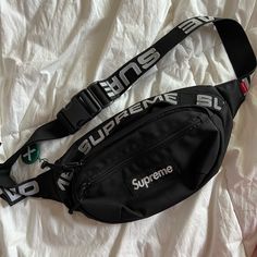 Bought From Stockx For $450 Just Never Wore It But Makes Any Fit Look Hard Asf Brand New Just Couldn’t Re Sell Bck To Stock X Bc The Original Tag Is Gone #Supreme #Fannypack #Bag #Shoulderbag Luxury Black Shoulder Bag With Zipper Pocket, Designer Black Bag With Large Capacity, Designer Black Bags With Large Capacity, Designer Black Bags Large Capacity, Luxury Black Shoulder Bag With Large Capacity, Large Capacity Black Shoulder Bag For Streetwear, Black Large Capacity Shoulder Bag For Streetwear, Luxury Large Capacity Black Shoulder Bag, Large Capacity Crossbody Bag For Streetwear