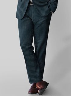 Our Napolean Argio Stripe Prussian Blue Wool Suit is the perfect choice for formal events like evening weddings or club dinners. Made from a lightweight wool blend, the suit is comfortable, charming and full of character, which is beautifully draped and the soft hand touch makes it feel like you're wearing your favorite cozy suit. The versatile suit is sure to be your go-to choice for any occasion all fall and winter long. 
 
Look Includes  Napolean Argio Stripe Prussian Blue Wool Fabric  Two Bu Evening Weddings, Fabric Cross, Cozy Pants, Versatile Pants, Prussian Blue, Evening Wedding, Wool Pants, Wool Suit, Blue Wool