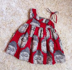 Simple Frock Designs For Kids, Simple Frocks For Kids Dress Patterns, Cotton Frocks For Baby Girl, Kids Frocks Design Traditional Indian, Ethnic Frocks For Baby Girl, Baby Girl Navratri Outfit