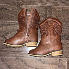 Cat And Jack Toddler Cowboy Boots Size 5 - Brand New Never Worn! Toddler Cowboy Boots, Cat And Jack, Cat & Jack, Cowboy Boots, Kids Shoes, Cowboy, Shoe Boots, Kids Shop, Brand New