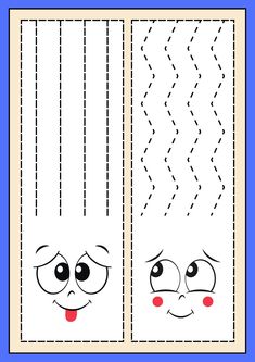 a bookmark with two faces and lines on the front, one is drawn to look like