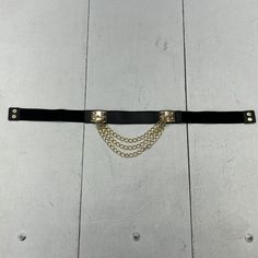 Black Gold Elastic Stretch Waist Belt Chain Accent Women’s One Size Fits Most New In Package See Photos Ls 283/24 Jb13 Kr35 Belt Chain, Waist Belt, Belts, Women Accessories, Elastic, Chain, Women Shopping, Gold, Black