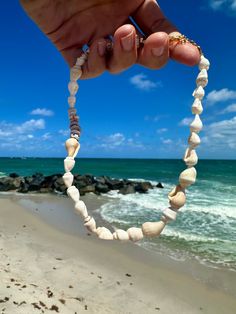 Beautiful handmade hawaiin seashell necklace. Beaded Ocean-inspired Shell Necklace For Beach Season, Beachy Shell Beaded Necklaces, Beachy Shell Beaded Necklaces For Beach Season, Ocean-inspired Beaded Shell Necklace For Beach Season, Beachy Shell-shaped Beaded Necklaces, Beaded Shell Necklace For Beach Season, Ocean-inspired Beaded Shell Necklace, Ocean-inspired Shell Necklace, Coastal Shell For Beach Season