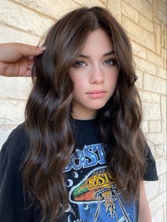 Pale Skin Dark Hair Highlights, Fair Skin With Dark Hair, Pale Skin With Dark Brown Hair, Fall Hair Color For Pale Skin Blue Eyes, Brunette Hair Inspo Pale Skin, Dark Hair On Pale Skin Blue Eyes, Brunette For Pale Skin Green Eyes, Brunette Color For Fair Skin, Long Brown Hair Pale Skin