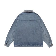 This vintage embroidered denim jacket, suitable for young adults, features a classic blue color and a straight hem design. Its main fabric composition of cotton makes it perfect for any spring or fall entertainment scenario. Available in sizes M, L, and XL, with long regular sleeves adding a touch of street fashion to any wardrobe. Relaxed Fit Denim Blue Cotton Jacket, Denim Blue Cotton Jacket For Streetwear, Cotton Denim Jacket For Streetwear, Oversized Medium Wash Cotton Denim Jacket, Winter Denim Blue Cotton Denim Jacket, Spring Embroidered Denim Jacket For Streetwear, Medium Wash Long Sleeve Denim Jacket For Streetwear, Blue Cotton Denim Jacket For Winter, Denim Blue Cotton Jacket With Long Sleeves