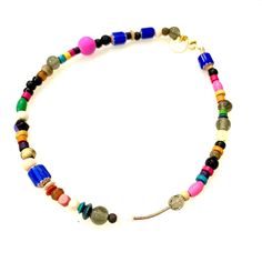 United Colors Necklace, different styles- Length: 16”- Extender: as per request- Main color: Multi-Color Online Jewelry Store, Main Colors, Different Styles, Handmade Jewelry, Multi Color, Online Store, Custom Design, The Unit, Color