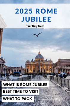 Rome Jubilee Rome Jubilee 2025, Italy In October, Tour Italy, The Vatican, Vacation Planning, Italy Vacation, What To Pack, Rome Italy, Vacation Destinations