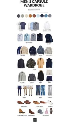 Mens Minimalist Wardrobe, Minimalist Wardrobe Men, Capsule Wardrobe Men, Men's Capsule Wardrobe, Minimalist Wardrobe Capsule, Guys Fashion Casual, Capsule Wardrobe Casual, Capsule Wardrobe Minimalist, Minimalist Fashion Men