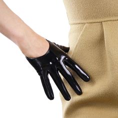 PRICES MAY VARY. Material: Handmade Faux leather PU, Glossy and Soft, Unlined.(You may feel tight when you put them on, no worries, perfect size will make you slip and the best look) Color: Glossy Black. Short 5-inch Long; Size: M, for a palm perimeter under 19cm (7-1/2") and forearm perimeter under 24cm(9-1/2"), upper arm under 28cm(11"). Absolutely fabulous must-have gloves.Perfect for opera, debutante affairs and formal events. Ready-To-Wear, We will ship it out within 24 hours after you make Madelyne Pryor, Gloves Aesthetic, Half Gloves, Leather Shorts Women, Long Leather Gloves, Leather Gloves Women, Costume Gloves, Short Gloves, Mode Hippie