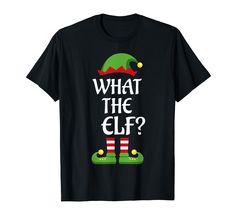 PRICES MAY VARY. Lightweight, Classic fit, Double-needle sleeve and bottom hem Cute Christmas Pajamas, Elf Pajamas, Elf Family, Elf Funny, Top Christmas Gifts, Xmas Elf, Tipsy Elves, Matching Christmas Pajamas, Christmas Family Photos