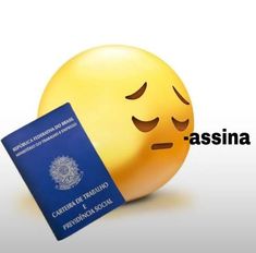 a yellow smiley face with a blue passport in front of it and the caption says, asina