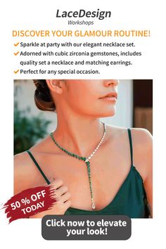 gemstones jewelry necklace set