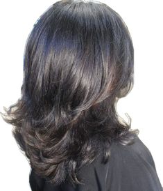 Layered Shorter Hair, Voluminous Layers Medium Hair, Short Thick Layered Hair, Medium Length Layered Haircuts For Thick Hair, Layered Hair Cuts Medium, Haircuts For Thick Medium Length Hair, Haircuts Medium Hair Layers, Heavy Layered Medium Hair, Haircut Ideas Thick Hair