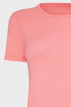 Crew Neck Short Sleeved T-Shirt Driving License, Pink Crewneck, Quick Delivery, How To Find Out, Shop Now, Buy Online, Crew Neck, Pink, T Shirt