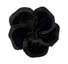 "M&S Schmalberg 6\" Velvet and Cotton/Silk Type Overlay Hibiscus Black with vintage floral stamen seeds Flower Brooch Pin - Made in USA Genuine M&S Schmalberg Flower Handmade in New York City, Since 1916 https://www.customfabricflowers.com As Seen in The NY Times! https://bit.ly/2nwvrHI As Seen on Business Insider: https://www.youtube.com/watch?v=EsnHghKt810 Want to see our factory at work? https://bit.ly/2o6iAZF ----------------------------------- Welcome to the Official M&S Schmalberg Etsy Sho Orchid Corsages, Feather Flower, Violet Flower, Flower Pins, Shoe Clips, Orchid Flower, Cotton Silk, Flower Brooch, Embroidered Flowers