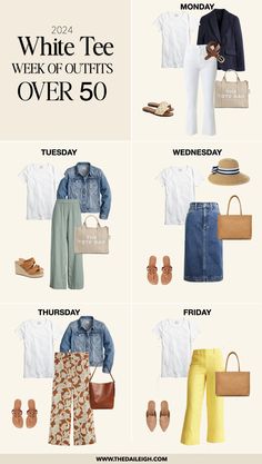 Basic Tees That Go With Everything — THE DAILEIGH Belt Trick, Elegant Casual Outfit, Mom Outfits Spring, Mode Ab 50, Casual Fashion Style, Tee Shirt Outfit, Stylish Outfits For Women Over 50, Sheer Clothing, 2024 Outfits