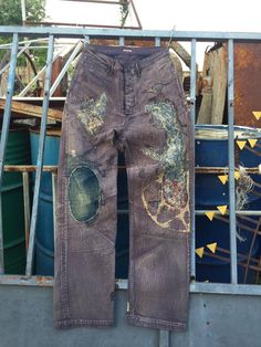 Kapital Clothing Japan, Sashiko Pants, Kapital Jeans, Kapital Kountry, Patch Pants, Men's Bottoms