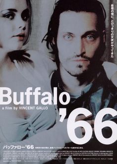 a movie poster for the film buffalo 66