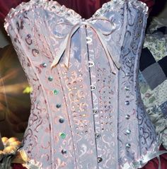 Rhinestone embellished corset Burlesque Halloween Costumes, Custom Corsets, Corset Costumes, Fairy Dress, Crystal Rhinestone, Swarovski Crystals