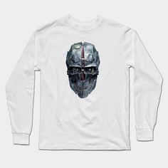 Dishonored 2 Corvos Metal Mask Charcoal Heather Licensed -- Choose from our vast selection of Long Sleeve T-Shirts to match with your favorite design to make the perfect custom graphic Long Sleeve T-shirt. Pick your favorite: Classic or Premium. Customize your color! For men and women. Dishonoured Mask, Dishonored 2, Metal Mask, Charcoal Mask, Dishonored, Graphic Long Sleeve, Long Sleeve T Shirts, Heathers, Long Sleeve T Shirt