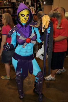 Skeletor(ess) full body Up Cosplay, Gender Bend, Female Monster, Burlesque Costumes, Costume Women, Halloween 2022, Old Comics, Amazing Cosplay