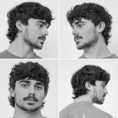 Mens Longish Hairstyles, Mens Haircuts For Curly Thick Hair, Old Haircut, Bulky Drop Fade Men, Haircut And Beard, Haircut 2b Hair, Ceasar Haircut Men, Men’s Hairstyles Wolfcut, Mens Hairstyles For Curly Hair