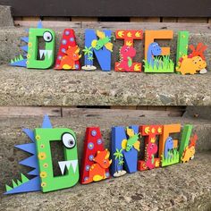 Dinosaur Name Dinosaur Letters Dinosaur Party Decor | Etsy Dinosaur Letters, Dinosaur Party Decor, Dinosaur Name, Dinosaur Birthday Theme, Dinosaur Birthday Party Decorations, Dinosaur Birthday Cakes, Dino Birthday Party