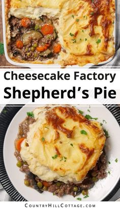 cheesecake factory shepherd's pie is an easy dinner recipe