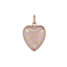 Keepsake Rose Gold Charms Jewelry, Charming Heart Charm Pendant Jewelry, Pink Gold Pendant Jewelry With Charms, Heart-shaped Rose Gold Charm Jewelry, Rose Gold Heart Charm For Valentine's Day, Heirloom Charms Jewelry For Valentine's Day, Valentine's Day Rose Gold Heart Charm, Pink Charms For Valentine's Day Anniversary, Pink Charms For Anniversary On Valentine's Day