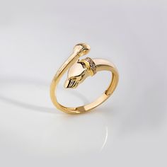 ABOUT PRODUCT  This 14k Solid Gold Tiger Head Spiral Ring is a suitable gift for girlfriend or boyfriend, mom and him. The stackable ring fits any finger, especially the index finger. You can buy this trend minimalist ring as a birthday, anniversary, valentine or mother's day gift. Also suitable as engagement or engagement ring for your girlfriend. We produce and pack our jewelry carefully for you. Our aim is to produce minimalist jewelry for daily use. If you want to add a special note, we can 14k Gold Snake Ring Gift, Tiger Ring, Animal Ring, Spiral Ring, Head Ring, Animal Rings, Tiger Head, Cat Earrings, Ring Fit