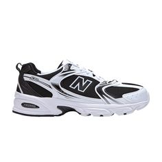 Find NEW BALANCE 530 'white on Editorialist. 530 'White Black' New Balance 530v2, Mens Shoes Sneakers, Low Top, New Balance, Top Sneakers, White And Black, Men's Shoes, Top Brands, Shoes Sneakers