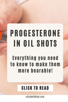 a person holding an orange object in their hand with the text progesterone in oilshots everything you need to know to make them more desirable