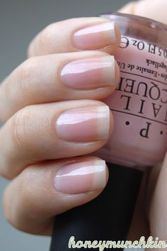 OPI "In The Spot-Light Pink" - The Femme de Cirque Collection - love this color Nail Art French, American Manicure, Wedding Nail Polish, Acrylic Nails Stiletto, Gel French Manicure, French Manicure, Nude Nails