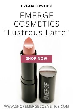 “Lustrous Latte” is a a brown with neutral undertone. This product is vegan and gluten free and every product is always cruelty free. Soft, cream finish, opulent, color saturated formula, and easy, smooth application. Attainable luxury at only $25, "Lustrous Latte" is the perfect wearable, light neutral lipstick for everyday wear. lipstick shades | nude lipstick makeup | nude lipstick for fair skin | nude lipstick for tan skin Lipstick For Tan Skin, Nude Lipstick Makeup, Neutral Undertone, Makeup Nude