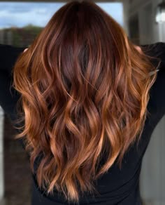 Glossy Golden Auburn Hair Brunette Auburn Highlights, Red Brown Balayage, Auburn Hair Ideas, Golden Auburn Hair, Roux Auburn, Deep Auburn Hair, Light Auburn Hair Color, Brown Auburn Hair, Balayage Hair Copper