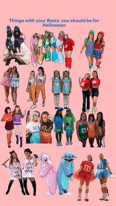 an image of many different people in costumes