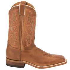 Description:Run wild in the Austin Distressed Cognac 11-inch tall Bent Rail men's cowboy boot. It has a subtle stonewashed chestnut brown leather exterior with a tasteful rust-colored stitch pattern giving this boot a vintage touch. Featuring a square toe and leather outsole, in addition to J-Flex Flexible Comfort System insoles that provide a relaxed and comfortable fit. $259.95 Western Riding Boots, Justin Boots Men, Square Toe Cowboy Boots, Mens Cowboy, Toddler Boots, Mens Cowboy Boots, Boots Mens, Justin Boots, Chestnut Brown